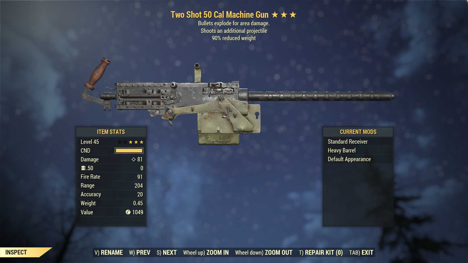 .50 Cal Machine Gun