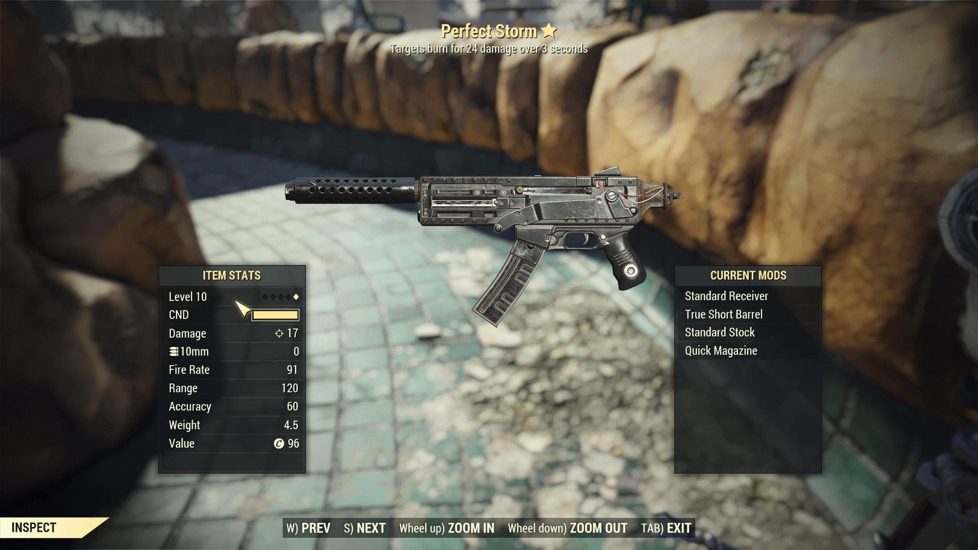 10mm Submachine Gun